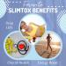 Slimtox Organic 15 Day Colon Cleanse & Detox - Flat Stomach Reduce Bloat Constipation Relief & Probiotics for Boosted Energy - Buy Online on GoSupps.com
