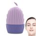 Facial Ice Roller Ice Cube Roller Reusable Ice Cube Roller Silicone Ice Face Massager For Pores Skin Reduce Puffiness Purple