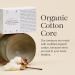 Cora Organic Super Absorbency Tampons - 100% Cotton Core - BPA-Free Compact Applicator - Non-Toxic - Unscented - Leak Protection - Easy Insertion & Removal - 16 Count - Buy Online on GoSupps.com