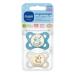 MAM Original Day & Night Silicone Pacifier for 0-6 Months - Tooth-Friendly 3 Sterilization Boxes - International Shipping - Buy Online on GoSupps.com