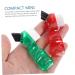 Gleavi 6 STK Mini Prosthesis Toothbrush Set - Travel-Friendly False Teeth Brush for Adults | Personal Cleaning Solution - Buy Online on GoSupps.com