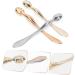 FOMIYES Lot De 3 Rouleaux De Cr me Pour Les Yeux En Alliage De Zinc Portables Double Extr mit Pour Application De Cr me Et Massage - Buy Online on GoSupps.com