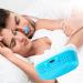 Adjustable Electronic Anti Snoring Device - Effective Snore Stopper for Men and Women - Blue - Buy Online on GoSupps.com