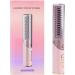 Portable Wireless Hair Straightening Brush | Fast Heating Anti-Scald Comb for Women | Lightweight Rechargeable Straightener in Pink - Perfect for International Shipping - Buy Online on GoSupps.com