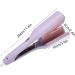 Hair Curler Wand - Hair Styler Iron for Egg Roll Hair Waving - Fast Heating Adjustable Temperature Hair Wand Waver for Girs Birthday Gift Hersil US Purple - Buy Online on GoSupps.com