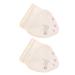 Keenso 1 Pair Foot Thong 5 Toes Paw Pad Ballet Dance Forefoot Fingertip Separation Half Protective Shoes(L)