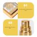 FRCOLOR 4PCS Refillable Travel Perfume Bottles - Mini 0.5oz Golden Perfume Spray for International Shipping - Buy Online on GoSupps.com