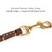 HiCaptain Thin Leather Leash - Small Dogs & Cats Up to 15-30 lb - 1/3 inch Wide, 6 Feet - Buy Online on GoSupps.com