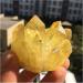 Natural Crystal Rough Beautiful Lemon Yellow Plated Quartz Crystal Clusters 90-100g - Buy Online on GoSupps.com