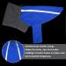 Slowton Winter Dog Coat - Waterproof Windproof Jacket with Turtleneck Scarf for Small & Medium Dogs - Warm Polar Outdoor Outfit in Blue - Buy Online on GoSupps.com