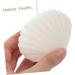 Buy Shell Shape Candle - Cute Hand Poured Scented Wax Candle for Home Decor | Bubble Candle & White Ornaments - Buy Online on GoSupps.com