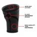 Warm Body Cold Mind Premium 7mm Neoprene Knee Sleeves - Anti-Slip Compression Support for Strength Sports & Weight Lifting - XXL Black/Pink (39.5-43cm) - Buy Online on GoSupps.com