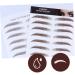 CRILSTYLEO 4pcs Eyebrow Stickers Eyebrow Tool Eyebrow Transfer Stickers False Eyebrows Cosmetics Artificial Eyebrow Imitation Eyebrow 6d Hair-like Eyebrows Stickers Eyebrow Stencils - Buy Online on GoSupps.com