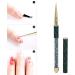 Manicure Picker Dotting Pen Professional Ultra Fine Easy To Operate Manicure Liner Pen DIY for Household Nail Shop(Dark green stripes (short cable)) - Buy Online on GoSupps.com