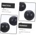Buy Healvian 16 StK Acupressure Massage Balls - Stress Relief & Health Exercise Balls for Adults | Jade Balls for Relaxation - Medium Black (8pcs) - Buy Online on GoSupps.com