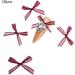 10x/Set Organza Bowknot Nail Black White Nails Art Nails Art Decoration Nail Supplies For Salons 10x Nail Nails Art Champagne Organza Bowknot Nail - Buy Online on GoSupps.com