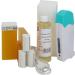 EpilWax Complete Hair Removal Waxing Kit - With 4 Honey Disposable Wax Roll-on Cartridges and Post-waxing Oil
