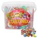 Bundle of Swizzels Matlow Lolly Variety Mix Sweets Bucket 1.06kg - Perfect for Easter Gift
