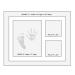 Ultimate Baby Ink Handprint Footprint Kit & Frame with Premium Stencil - Perfect Baby Shower Gift - Buy Online on GoSupps.com