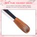 Pure Kolinsky Acrylic Nail Brush Size 12 - Pink Wood Handle - Professional Manicure Tool for DIY Home Salon - Cherry Blossom Pink - Buy Online on GoSupps.com