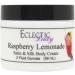 Eclectic Lady Raspberry Lemonade Satin and Silk Cream Body Cream Body Lotion 2 oz - Shea Butter Aloe Silk Amino Acids Vitamin E Phthalate-Free Handcrafted in USA - Perfect For Women 2 Ounce (Pack of 1)