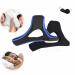 Chin Strap for Sleeping Anti Snoring Chin Strap Jaw Strap Jaw Strap for Sleeping Close Mouth Chin Strap Airflow Jaw Strap Veralabs Can Allow You Keep Mouth Closed While Sleeping(Blue+Black)