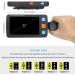 5 Portable Digital Magnifier Handheld Electronic Low Vision Reading Aid - LCD Display, 4-32X Zoom, Multiple Color Mode - Black - Buy Online on GoSupps.com