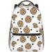 BHCASE Lightweight Casual Student Backpack - Fashionable And Versatile Backpack For School And Outdoor Activities 7.8x11.4x15.7 In Cookies Food Chocolate Chip Biscuits Pattern - Buy Online on GoSupps.com