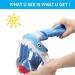 CYSCO Kids Full Face Snorkel Mask - 2020 Shark Sharp Design for HD Seaview - Blue - Buy Online on GoSupps.com