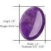 Shop Amethyst Thumb Custody Stone Crystal - Violet Oval Pocket Gem for Wiccan Rituals Stress Relief Fortune Telling & Reiki Healing - Buy Online on GoSupps.com