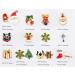 12 Shapes 3D Metal Christmas Nail Art Decoration Slice Alloy Jewelry Glitter Rhinestones Nail Stickers Decal Foil Wheel DIY Tools Manicure (04) - Buy Online on GoSupps.com