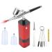 32PSI Airbrush Kit Cordless Airbrush Compressor Rechargeable Mini Airbrush for Model Painting Tattoo Makeup Barber Shop Nail
