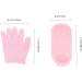 COOLHIYA 1 Set Moisturizing Gloves & Socks spa Gloves Men Essential Oils Hand lotions Men Lotion Hydrating Lotion Mittens for Men Pink Lotion Socks Polyester and Gel Dry Hands Man - Buy Online on GoSupps.com
