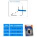 Heel Protector for Plantar Fasciitis - Compression Support for Ankle Strains & Sprains | Daily Use | Taiwan Excellence S/M Black - Buy Online on GoSupps.com