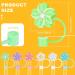 16 Pcs Flower Silicone Straw Cover 10mm/0.4in Diameter Cute Flower Silicone Straw Toppers Dustproof Straw Cover Toppers Silicone Straw Covers Dishwasher Safe for Stanley 30/40oz Tumblers Cups - Buy Online on GoSupps.com