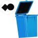 Plafope 8-Pack Compost Container Filters | Premium Cotton Cat Litter Filter Mats & Accessories for Trash Cans - International Shipping Available - Buy Online on GoSupps.com