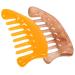 Magiclulu 4 Pieces Massagekamm Schabuzeug Haarmassager afro-Kamm massage comb massage comb neck massage scratch kamm guasha-board moon scratch board massage brush jade comb beeswax