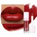 MAEPEOR Plumping Lipgloss 14 Colors Smooth High-shine Glossy Lipgloss Hydrating Non-Sticky Long-lasting Lip Plumper with Spicy Ginger (Color 09) (Colors 09)