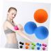 Minkissy Double Lacrosse Ball - Acupressure Peanut Massage Ball for Muscle Relief & Mobility - Medium Orange - Buy Online on GoSupps.com