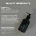 Botanical Shampoo | Plant Extracts Proteins & Charcoal | Nourishes & Cleanses All Hair Types | 300ml - Premium Hair Care for Healthy Hair - Buy Online on GoSupps.com