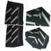 Buy Beaupretty 6 Pcs Sports Leg Compression Sleeves - Calf Guards & Support for Exercise | International Shipping Available - Buy Online on GoSupps.com