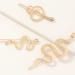 Beaupretty Vintage Snake Hair Clips - 3 Pcs Decorative Metal Barrettes for Women | Stylish Hair Accessories - Buy Online on GoSupps.com