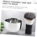 Minkissy 2-Pc Stainless Steel Razor Shell Shaving Mug Set | Rustproof Foam Cup for Men | Durable & Stylish Shaving Tools | 7.3x5cm - Buy Online on GoSupps.com
