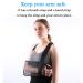 Mesh Arm Shoulder Sling for Rotator Cuff Surgery Recovery - Black | Arm Brace Support for Men and Women - Buy Online on GoSupps.com