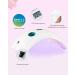 SUNUV SUN8 Pink Gel UV LED Nail Lamp 36W with Auto Sensor and 3 Timers - Buy Online on GoSupps.com