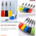 SOLUSTRE Nail Polisher Nail Tools Manicure Salon Supplies Sanding Drill for Nails Professional Pedicure Grinding Nail Art Tools Manicure Supplies Tungsten Steel Alloy Electric Metal Nail - Buy Online on GoSupps.com