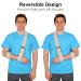 Supregear Adjustable Lightweight Arm Sling - Breathable Medical Shoulder Support - 71 inch (Grey) - Buy Online on GoSupps.com