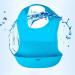 Waterproof Adult Bibs With Pocket Silicone Washable Clothing Protector Reusable Apron Mealtime Crumb Catcher for Elderly Disability Patient Stroke Facial Paralysis - Buy Online on GoSupps.com