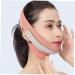 WOONEKY Thin Face Belt Chin Reducer Patch Lifting Bandage Facial Spandex Orange - Buy Online on GoSupps.com