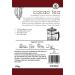 Cacao Tea - 110g | Loose-leaf cacao husk for brewing | Tea alternative | Gentle Energy | No Caffeine | Low Calorie| No Sugar| Allergen FREE | Compostable Packaging| Ethically Sourced - Buy Online on GoSupps.com